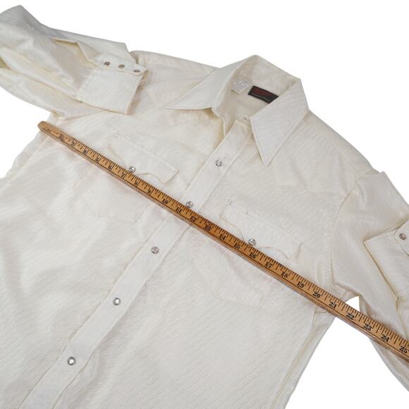 Vintage JC Penny Tom Ferguson Collection Pearl Snap Down Western Shirt - Picture 9 of 10
